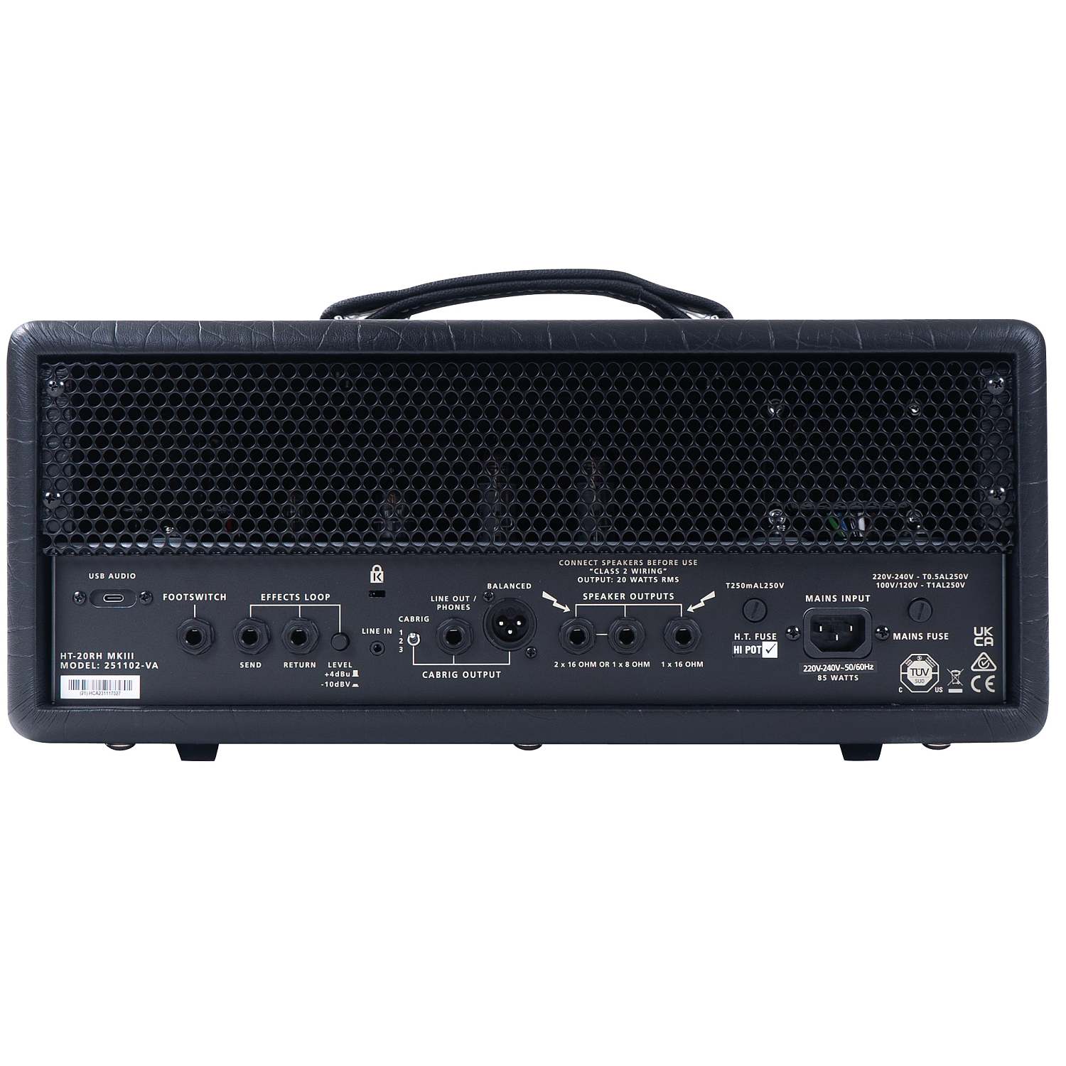 Blackstar HT-20RH Mk III Head wzmacniacz do gitary elektrycznej 20W - obrazek 2