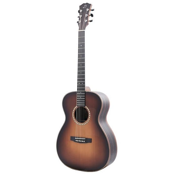 Dowina Bordeaux C-LB gitara akustyczna Sunburst - obrazek 4