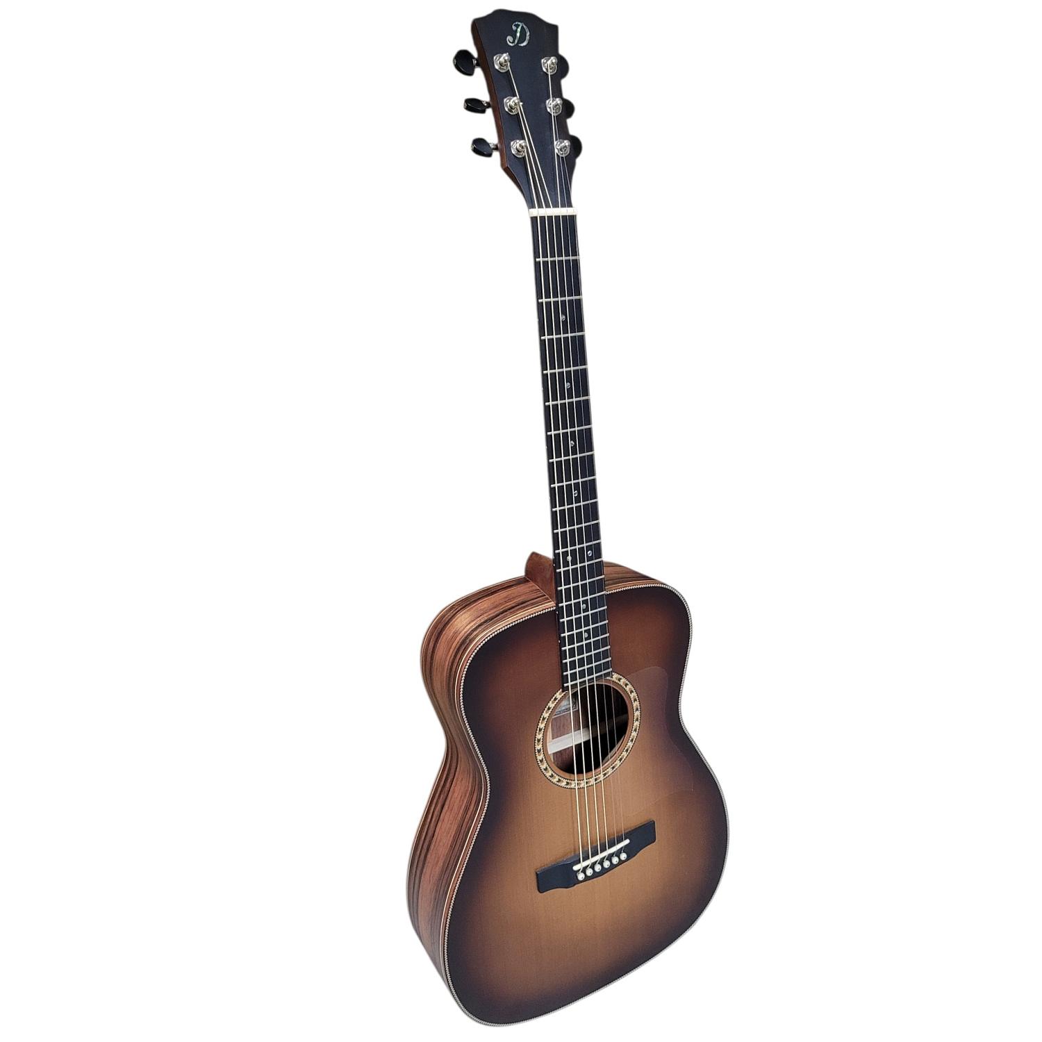 Dowina Bordeaux C-LB gitara akustyczna Sunburst - obrazek 2