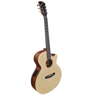 Dowina Chianti GACE-ds gitara elektro-akustyczna Grand Auditorium Cutaway bok