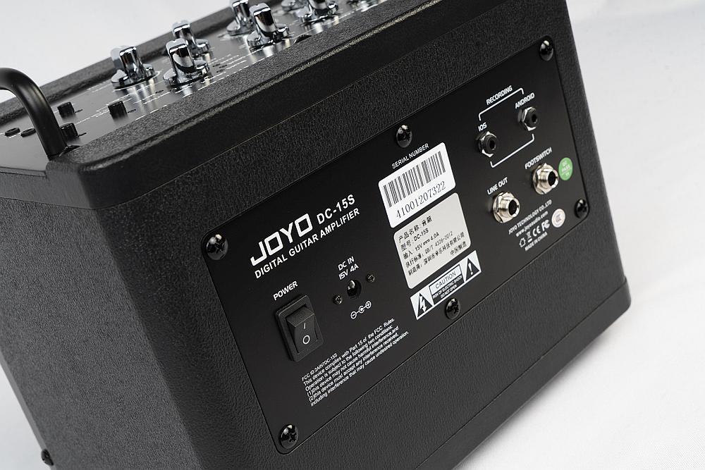Joyo DC-15S wzmacniacz gitarowy z akumulatorem i Bluetooth - obrazek 4