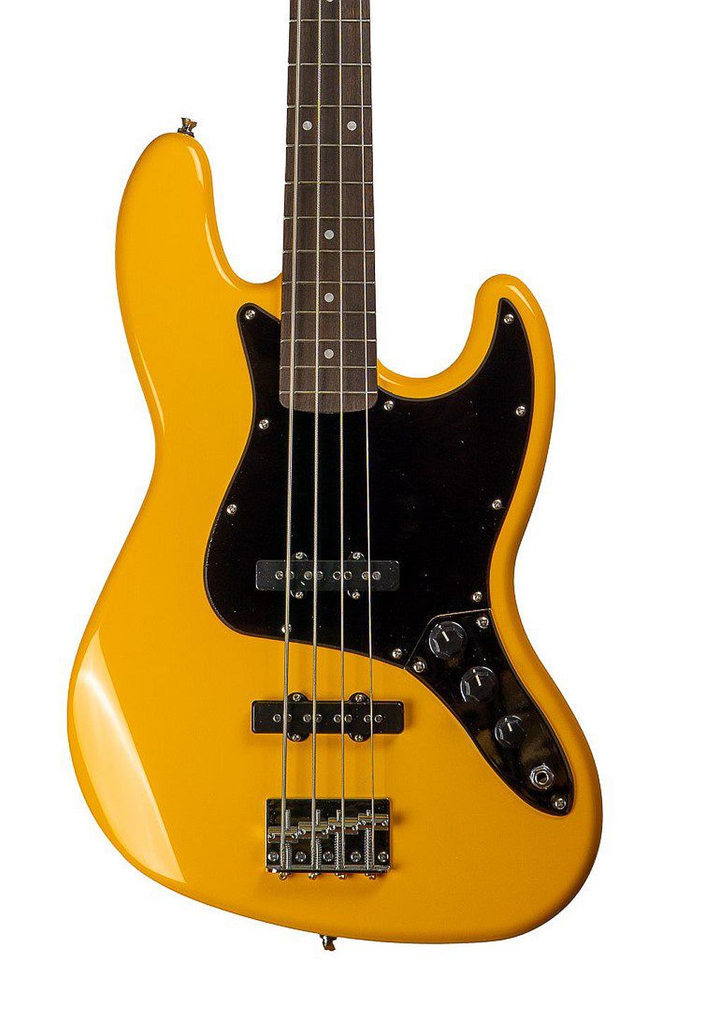 MarkBass MB Yellow JB gitara basowa z pokrowcem i paskiem - obrazek 2