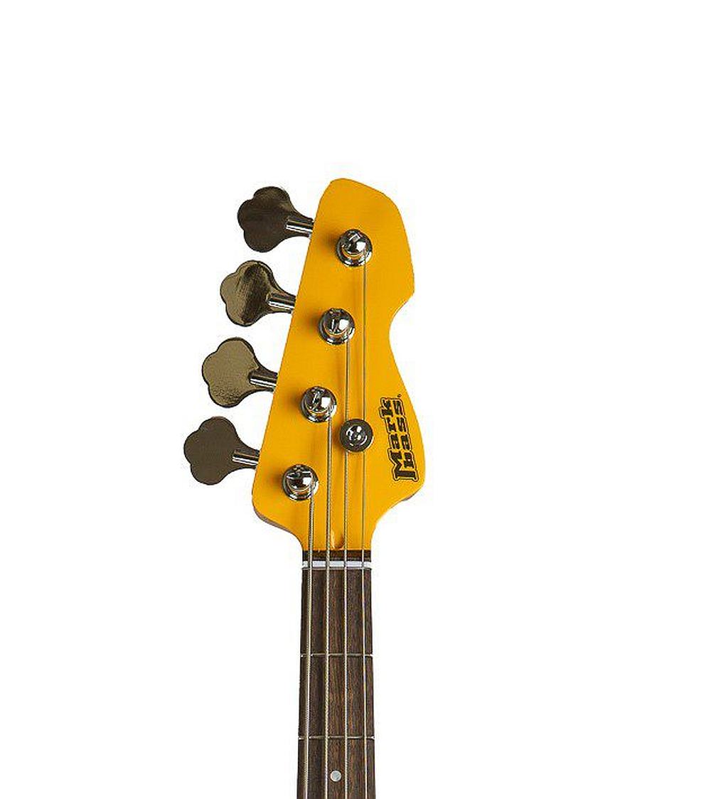 MarkBass MB Yellow JB gitara basowa z pokrowcem i paskiem - obrazek 3