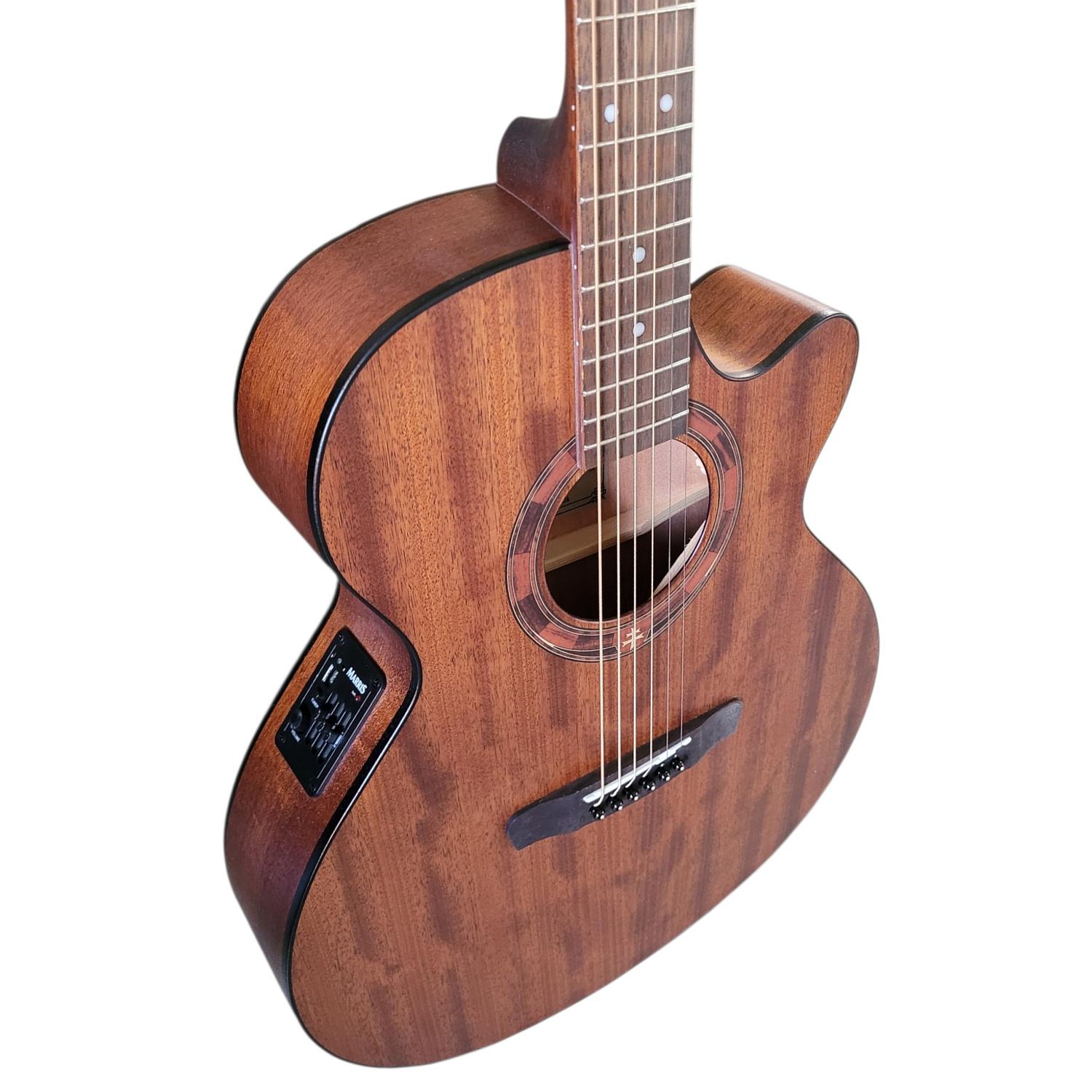 Marris GACEM gitara elektro-akustyczna, mahoń, Grand Auditorium - obrazek 4