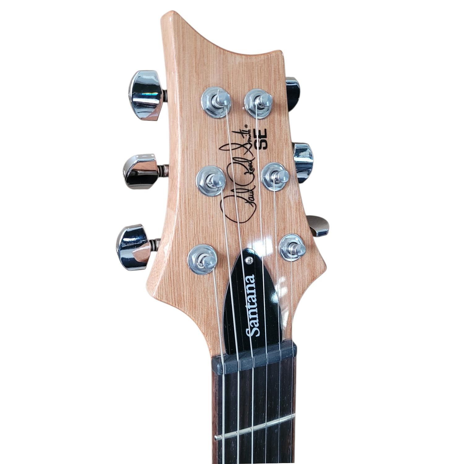 PRS SE Santana Yellow gitara elektryczna, sygnowana z pokrowcem - obrazek 9