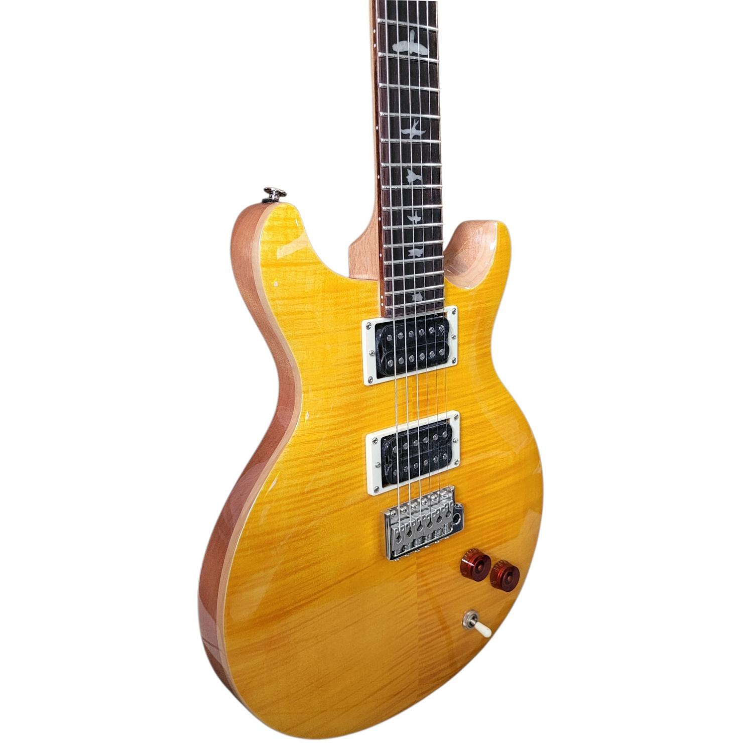 PRS SE Santana Yellow gitara elektryczna, sygnowana z pokrowcem - obrazek 5