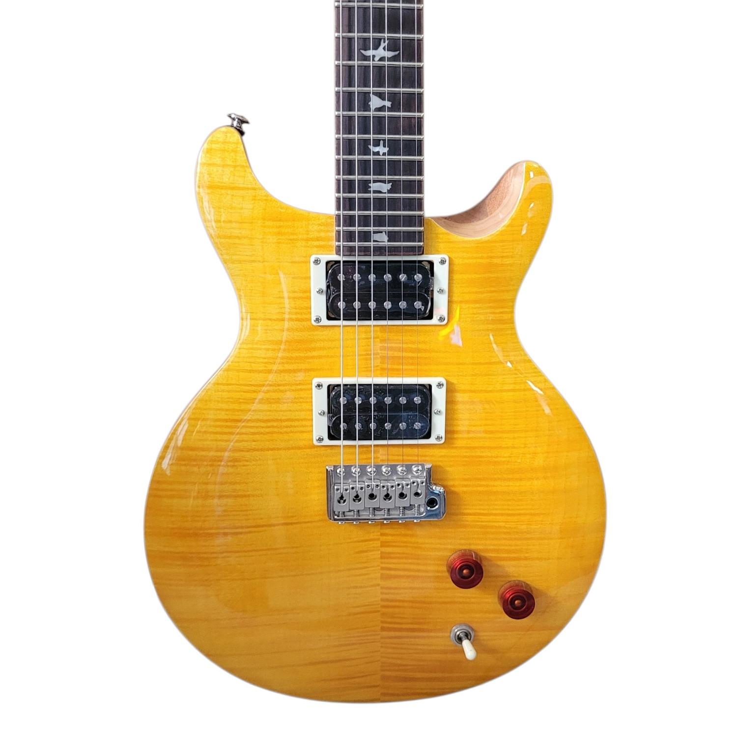 PRS SE Santana Yellow gitara elektryczna, sygnowana z pokrowcem - obrazek 6