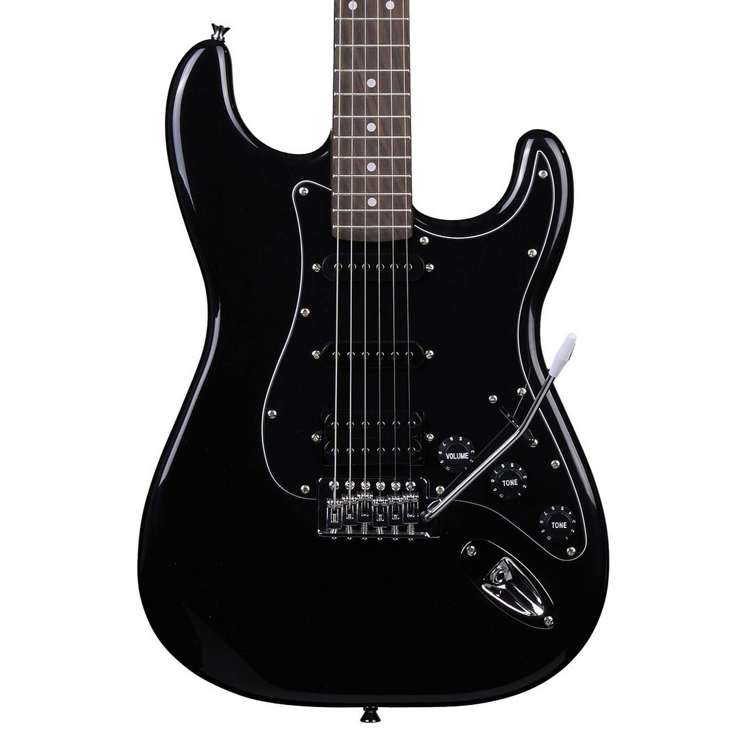 Arrow Tonecaster ST-211 Abyss Black Rosewood/Black gitara elektryczna kolor czarny - obrazek 2