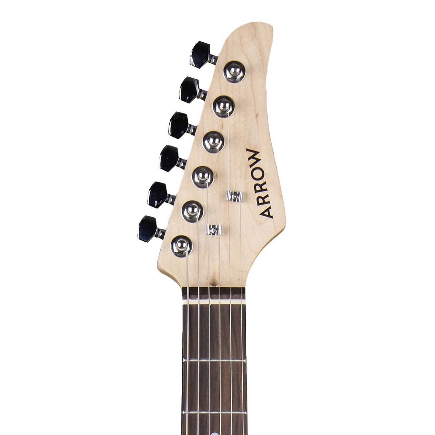 Arrow Tonecaster ST-211 Abyss Black Rosewood/Black gitara elektryczna kolor czarny - obrazek 3