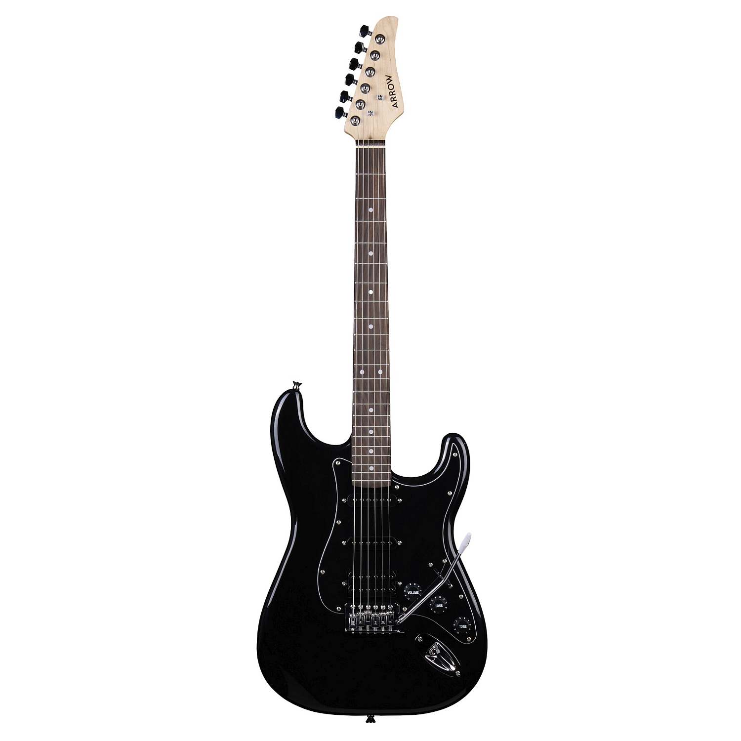 Arrow Tonecaster ST-211 Abyss Black Rosewood/Black gitara elektryczna kolor czarny