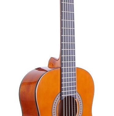 Arrow Calma 12 Glass gitara klasyczna gama konin dla dzieci połysk bok