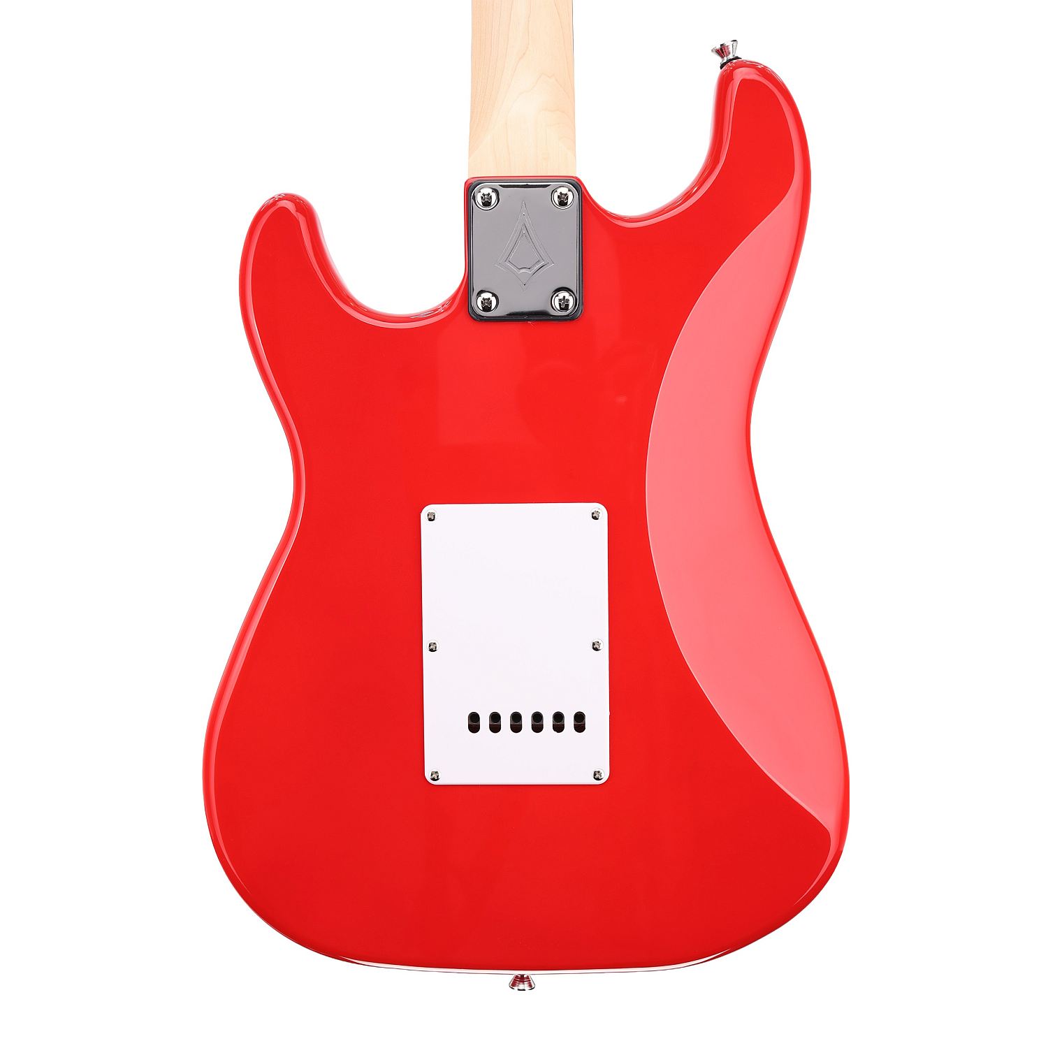 Arrow Tonecaster ST-111 Hot Rooster Rosewood/White gitara elektryczna kolor czerwony - obrazek 3
