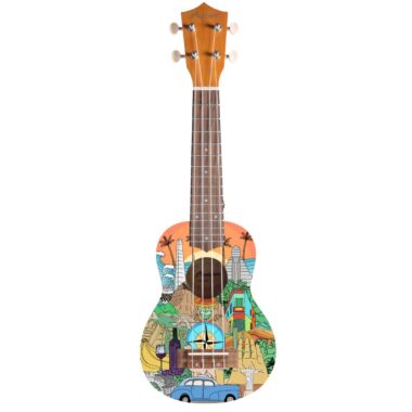 Bamboo BU-21 Latin ukulele sopranowe z pokrowcem