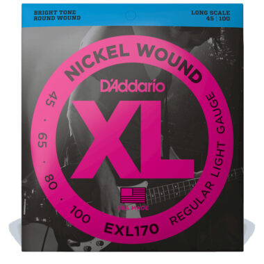 D'Addario EXL170 struny do gitary basowej Long Scale 45-100