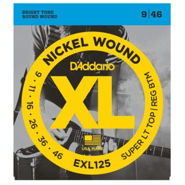 D'Addario EXL125 struny do gitary elektrycznej 9 - 46