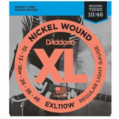 D'Addario EXL110W struny do gitary elektrycznej 10 - 46
