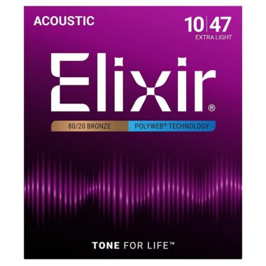 Elixir Polyweb 11000 struny do gitary akustycznej  10 - 47 Extra Light