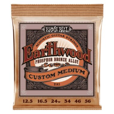 Ernie Ball 2143 struny do gitary akustycznej 12,5-56 phosphor bronze