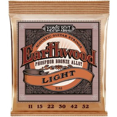 Ernie Ball 2148 struny do gitary akustycznej 11-52 phosphor bronze