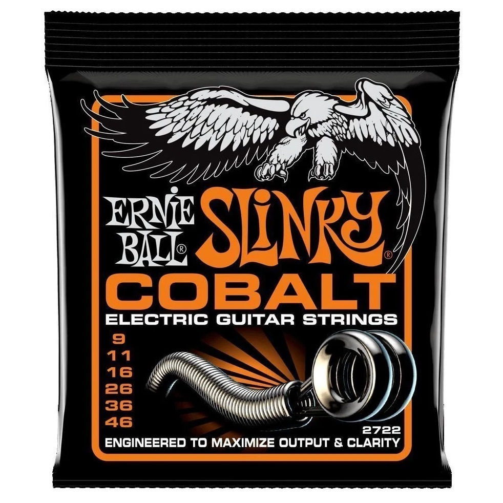 Ernie Ball 2722 Cobalt Slinky struny do gitary elektrycznej 09-46
