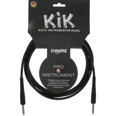 Klotz KIK15PPSW przewód instrumentalny Jack - Jack 1,5 m czarny