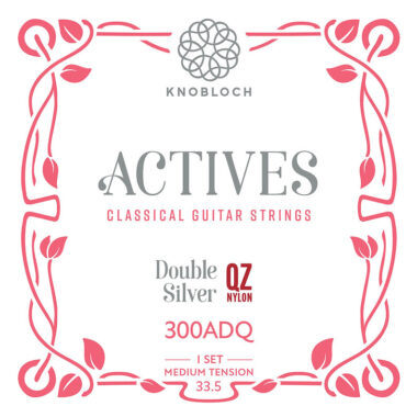 Knobloch Actives Double Silver QZ Nylon 300ADQ Medium Tension struny do gitary klasycznej