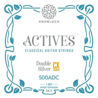 Knobloch Actives Double Silver CX Carbon 500ADC High Tension struny do gitary klasycznej