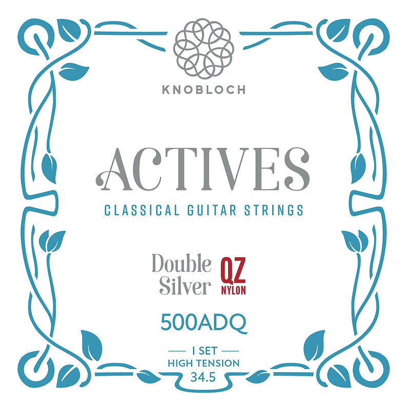 Knobloch Actives Double Silver QZ Nylon 500ADQ High Tension struny do gitary klasycznej