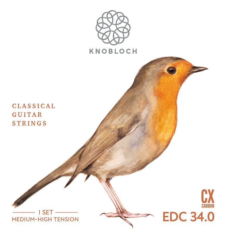 Knobloch Erithacus Medium-High Tension EDC 34.0 struny do gitary klasycznej