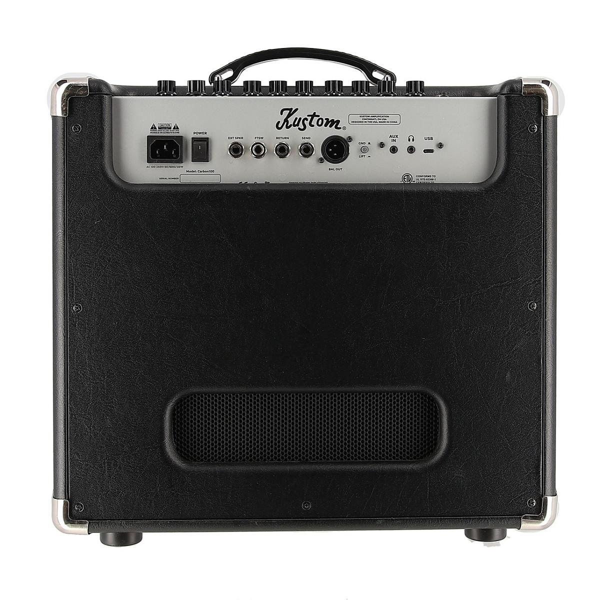 Kustom Carbon 100 wzmacniacz combo gitarowe 100W z efektami - obrazek 4