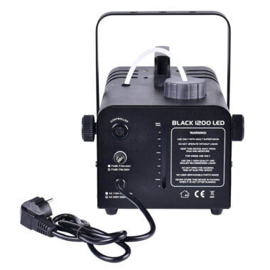 Light4me Black 1200 LED wytornica dymu z pilotem gama konin tył