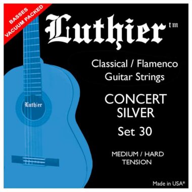 Luthier Set 30 Concert Silver struny do gitary klasycznej Medium / Hard