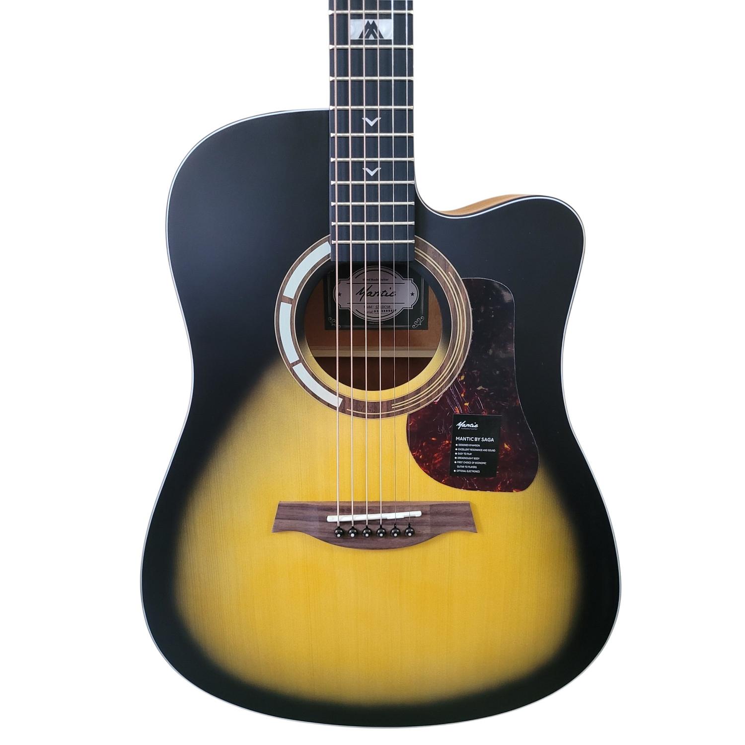 Mantic GT-1DC SB gitara akustyczna - obrazek 4