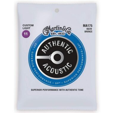 Martin MA175 Authentic struny do gitary akustycznej 11-52 Custom Light