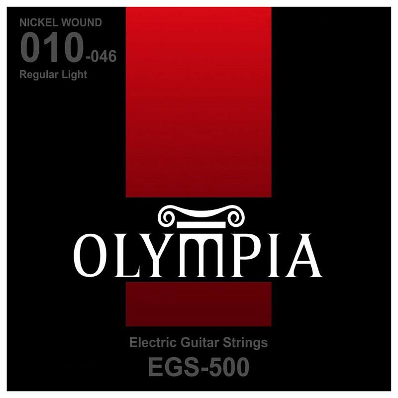 Olympia EGS-500 struny do gitary elektrycznej 10-46 Regular Light