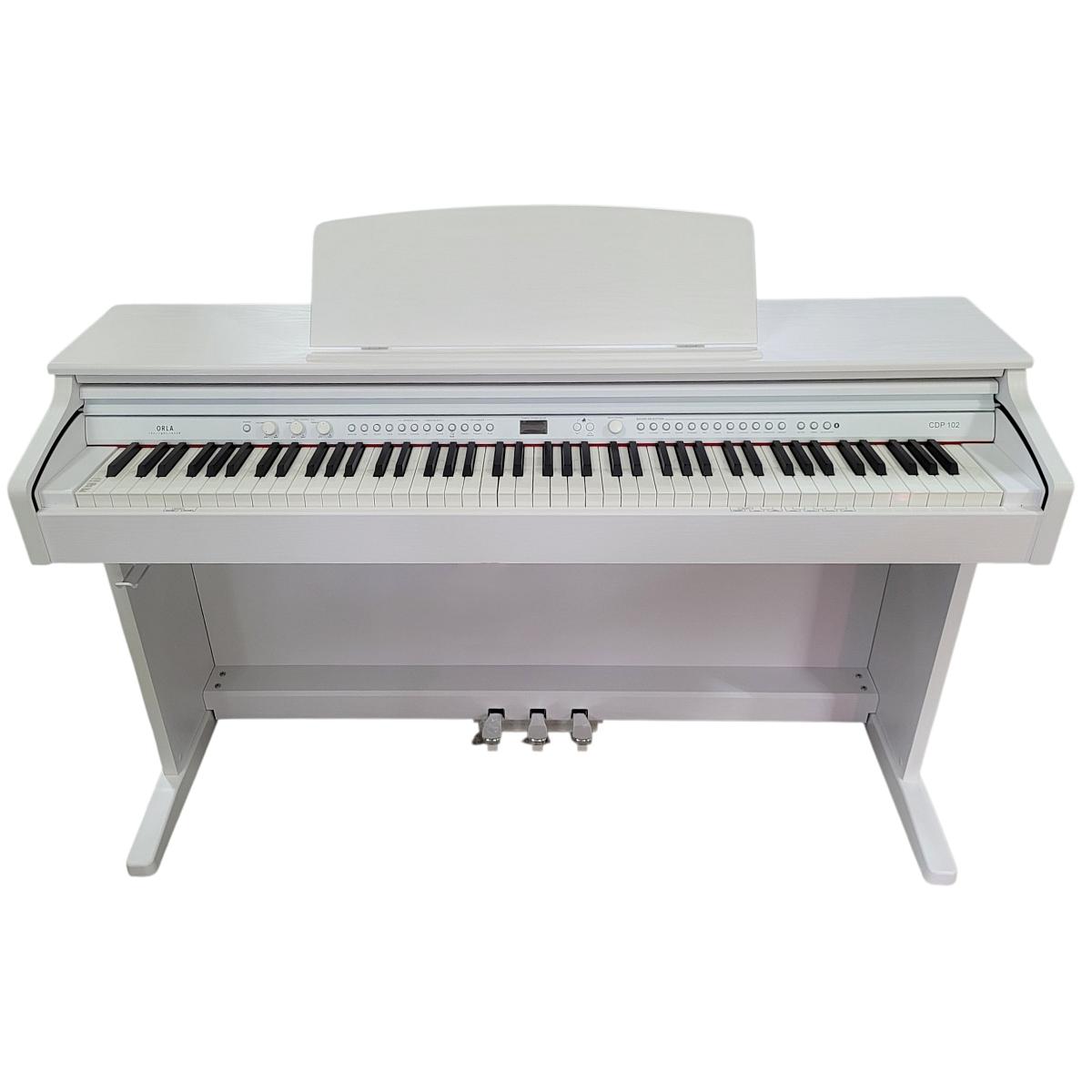 Orla CDP-102 SW pianino cyfrowe 88 klawiszy kolor Biały - obrazek 2
