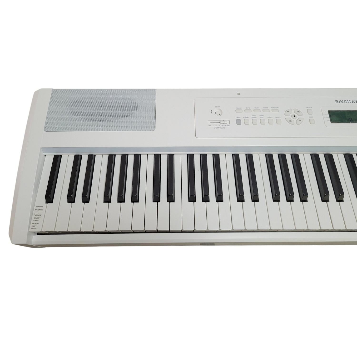 Ringway RP35 WH pianino cyfrowe ze statywem kolor biały - obrazek 2