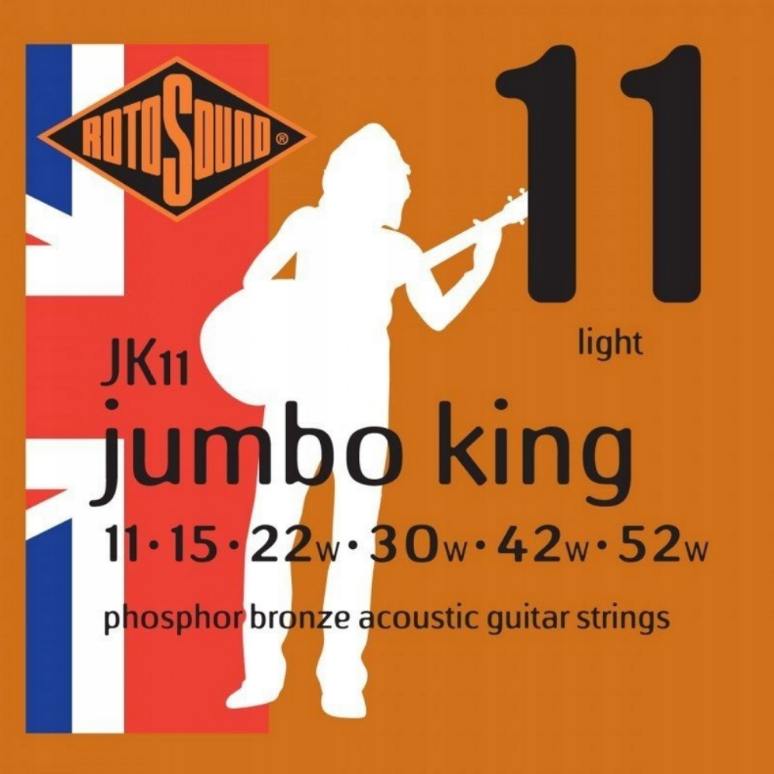 Rotosound JK11 struny do gitary akustycznej 11-52