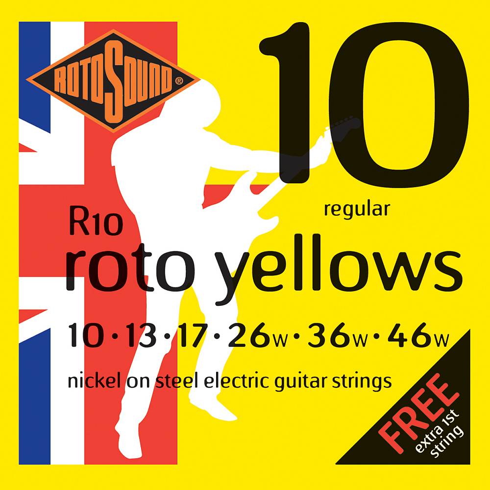 Rotosound R10 struny do gitary elektrycznej 10-46