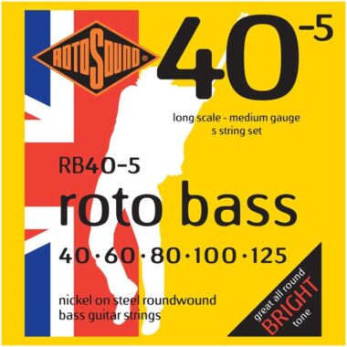 Rotosound RB40-5 struny do gitary basowej 5-strunowej 40-125