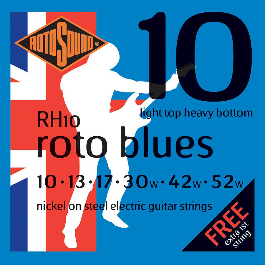 Rotosound RH10 struny do gitary elektrycznej 10-52