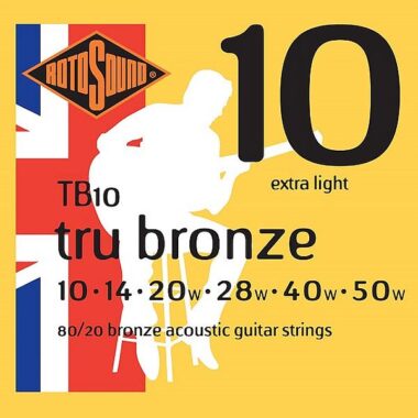 Rotosound TB10 Tru Bronze struny do gitary akustycznej 10-50