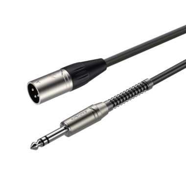 Roxtone SMXJ260L5 kabel Jack stereo 6.3mm / XLR Męski 5m