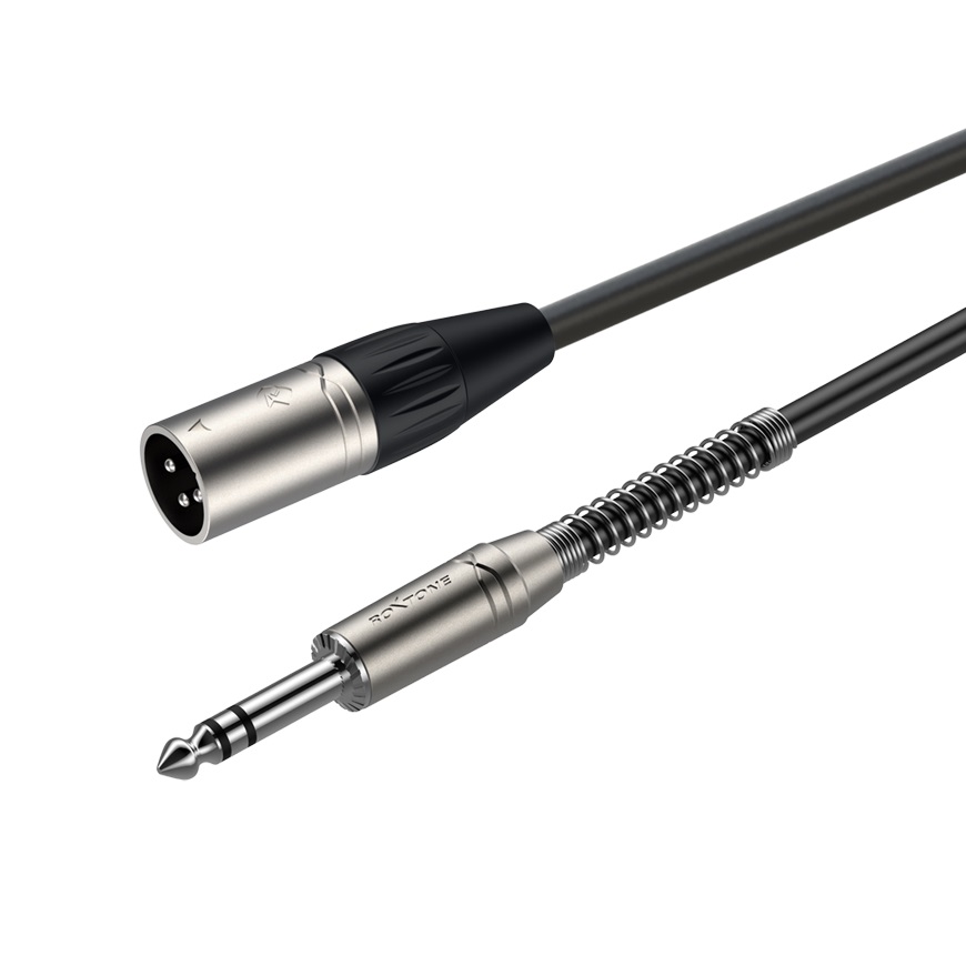 Roxtone SMXJ260L5 kabel Jack stereo 6.3mm / XLR Męski 5m