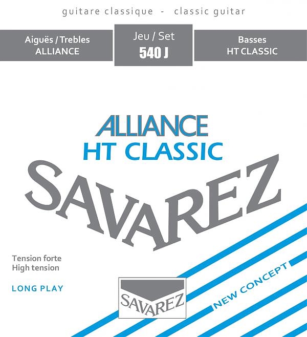 Savarez 540 J Alliance struny do gitary klasycznej twardy naciąg