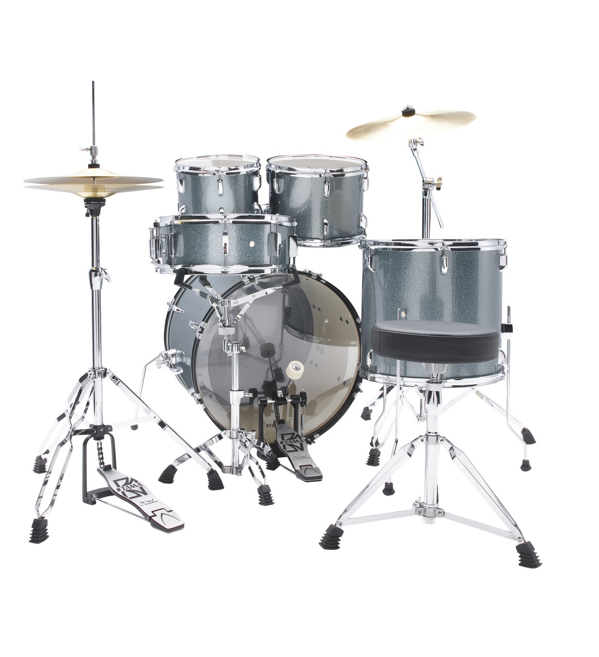 Tama Stagestar ST52H5-SEM + Talerze Meinl + Hardware + Stołek – Sea Blue Mist Zestaw perkusyjny - obrazek 3