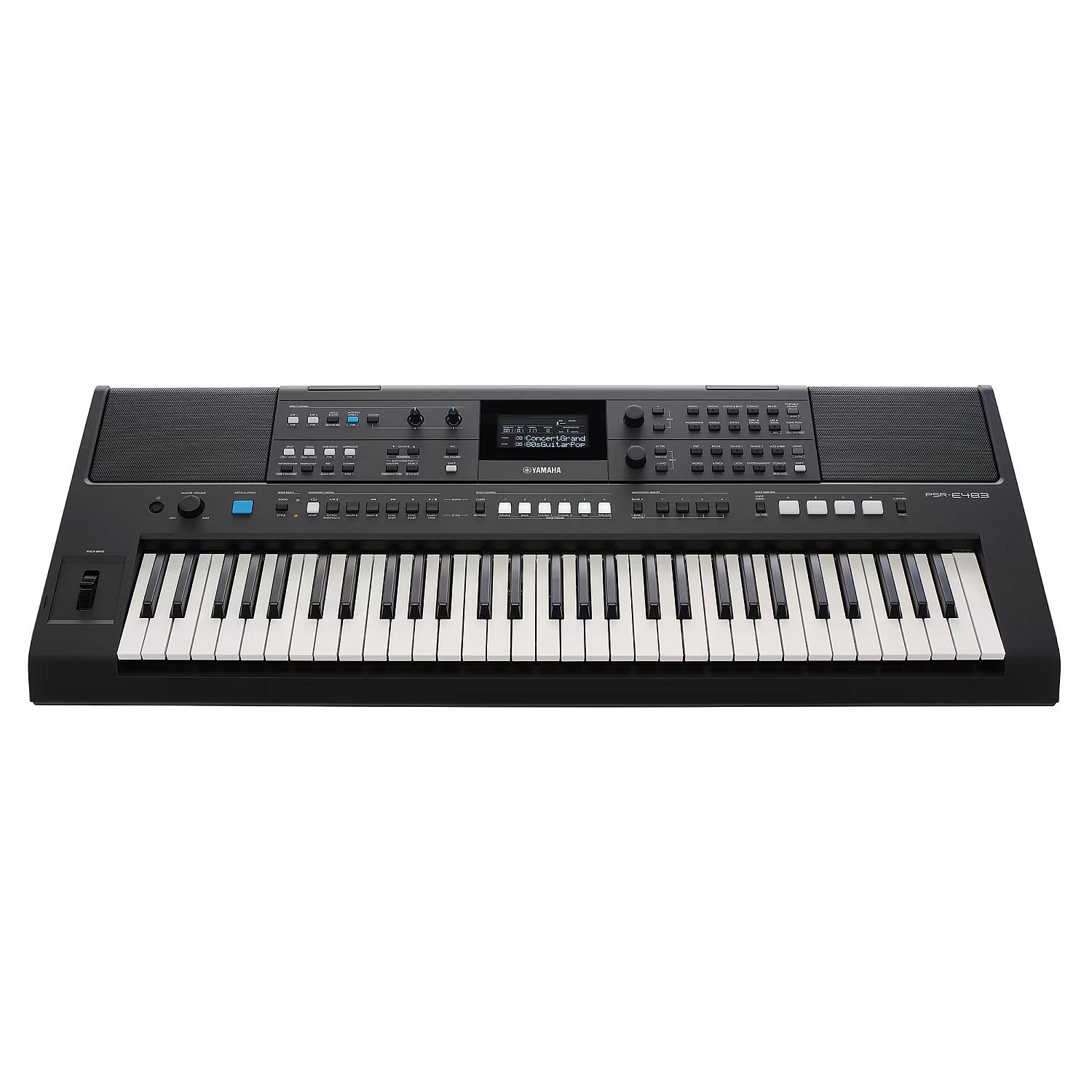 Yamaha PSR E-483 keyboard 61 klawiszy dynamicznych z zasilaczem - obrazek 3