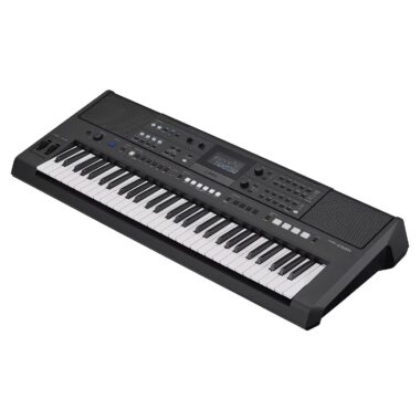Yamaha PSR E583 keyboard 61 klawiszy bok