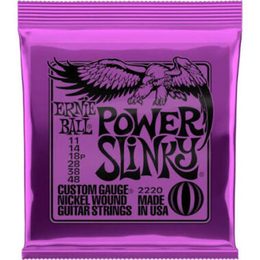 Ernie Ball 2220 Power Slinky struny do gitary elektrycznej (11-48)