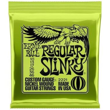 Ernie Ball 2221 Regular Slinky struny do gitary elektrycznej 10-46